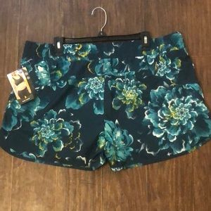 NWT Avia, Sporty Floral Print Shorts